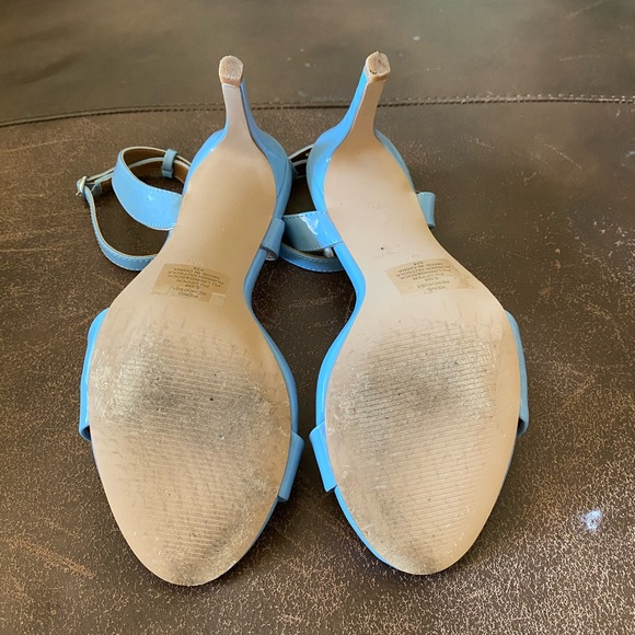 Light Blue Steve Madden Strappy Heels size 9.5 - Picture 2 of 3